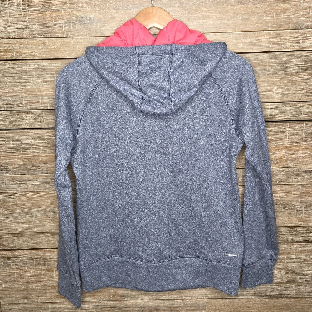 Adidas Ultimate Hoodie Womens Small ClimaWarm Pullover Sweatshirt